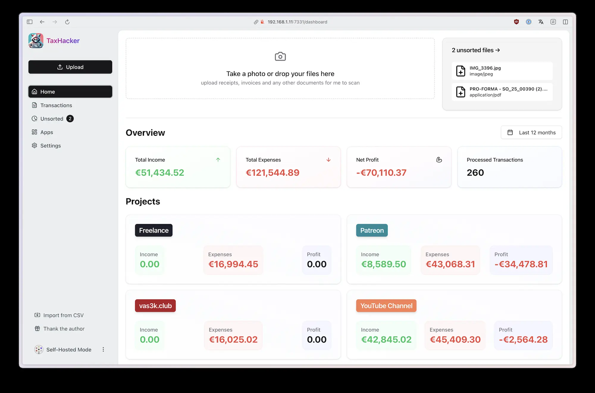 你的私人AI会计助手：一键识别发票、收据，自建本地财务数据库
