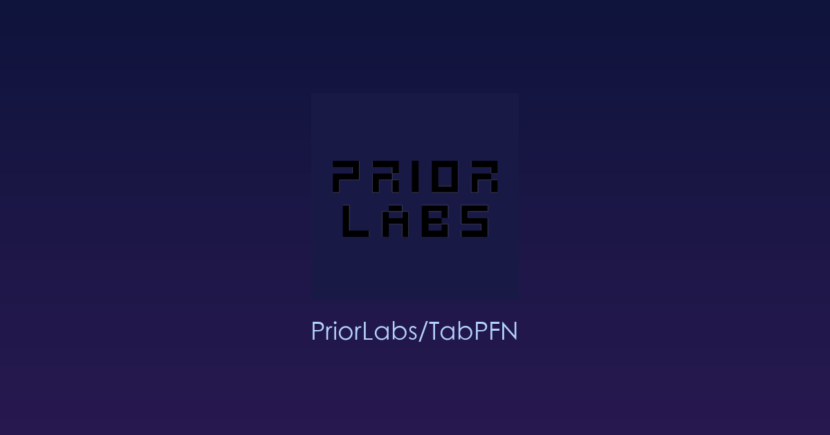 TabPFN：专为表格数据打造的“小而快”AI模型，无需调参也能秒级建模