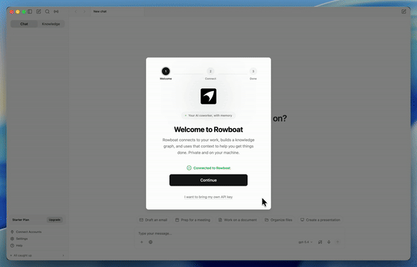 你的开源AI同事来了：Rowboat——会记忆、能协作、自动构建知识图谱的智能工作伙伴