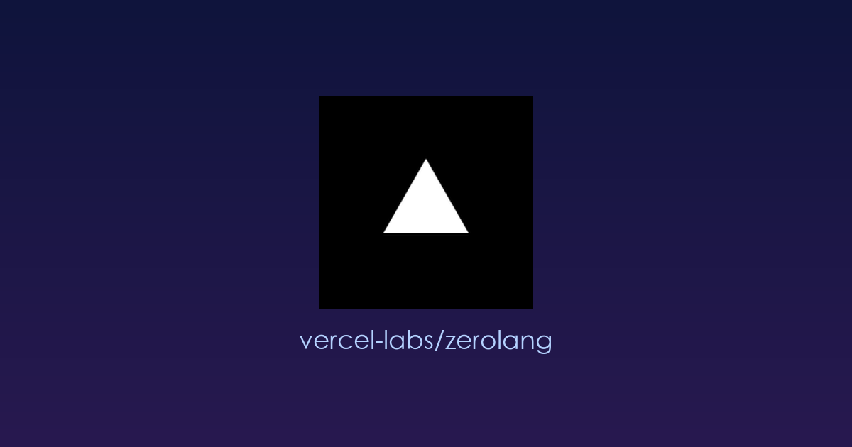 专为AI智能体打造的“零学习门槛”编程语言：ZeroLang