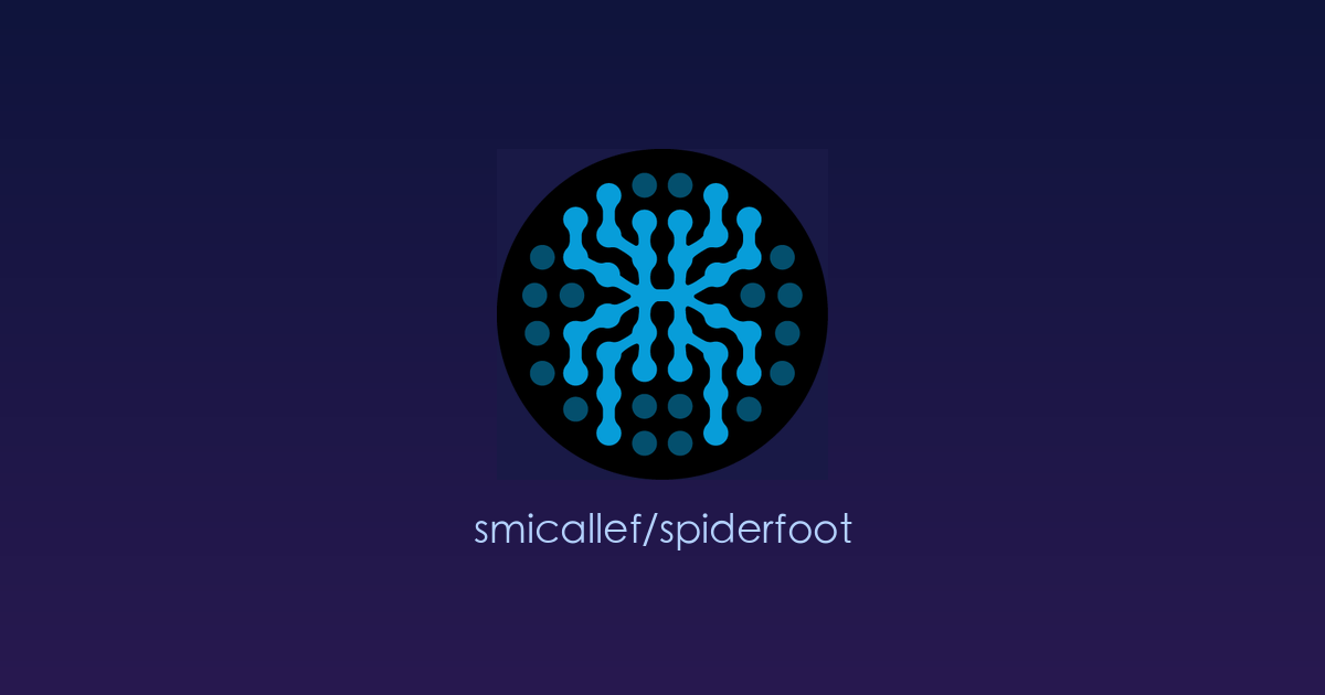 一键自动化网络空间测绘与威胁情报收集神器：SpiderFoot