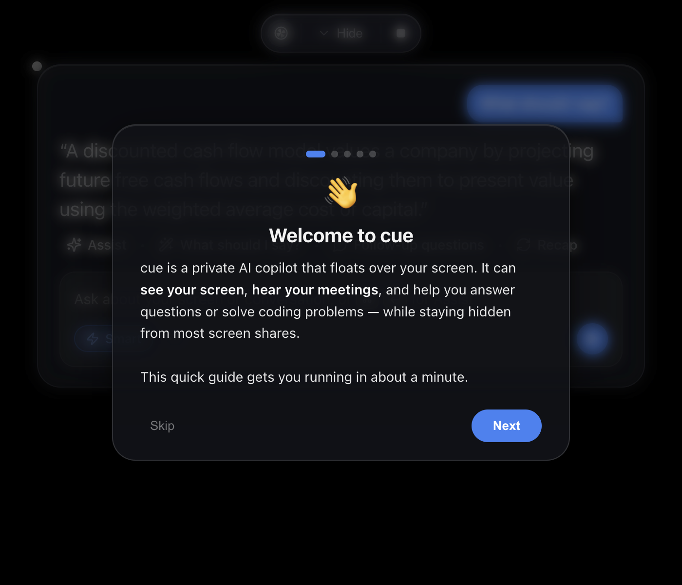 Mac 上的「隐形」AI 助手：屏幕悬浮、会议实时听懂、共享时自动隐身