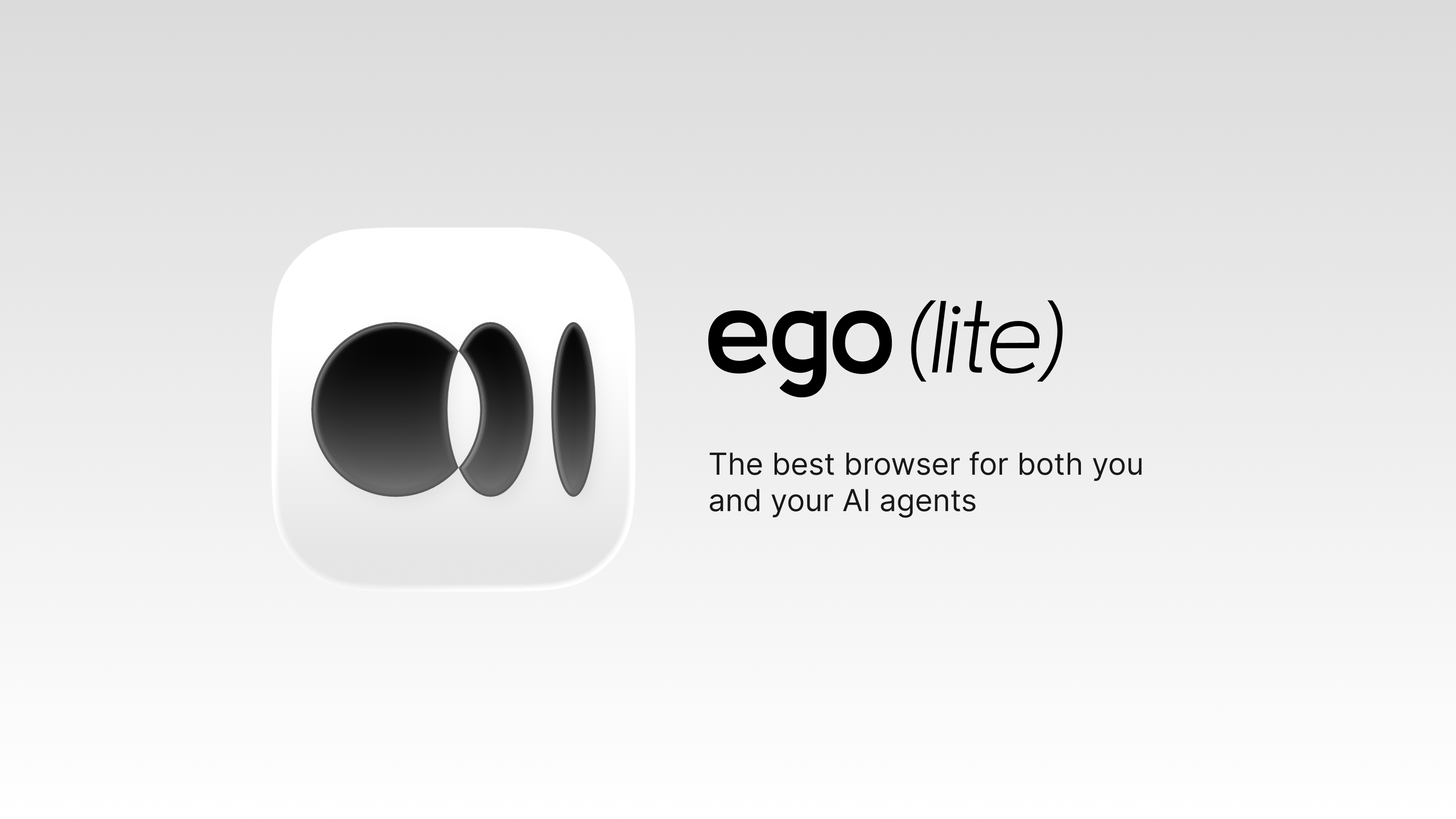 专为「人类+AI协作」而生的智能浏览器：Ego Lite，让AI帮你自动刷网页、填表、抢票，你只管做决策