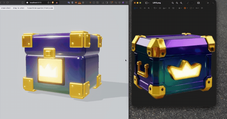 一张照片，自动生成可交互的3D模型：轻量级图像转Three.js神器