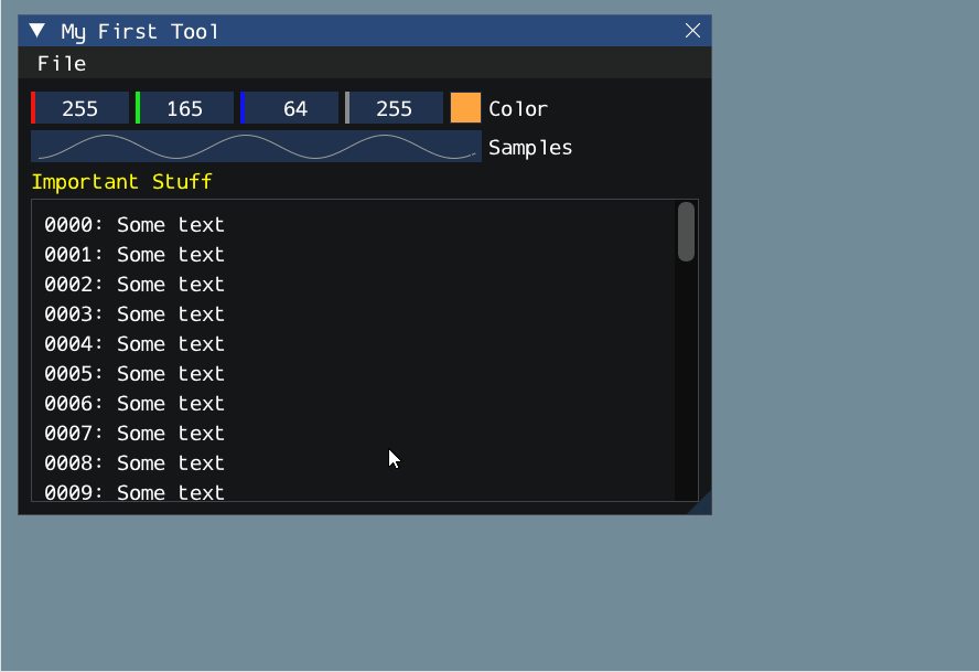 轻量级即时模式 GUI 框架：C++ 开发者的调试神器与原型界面加速器