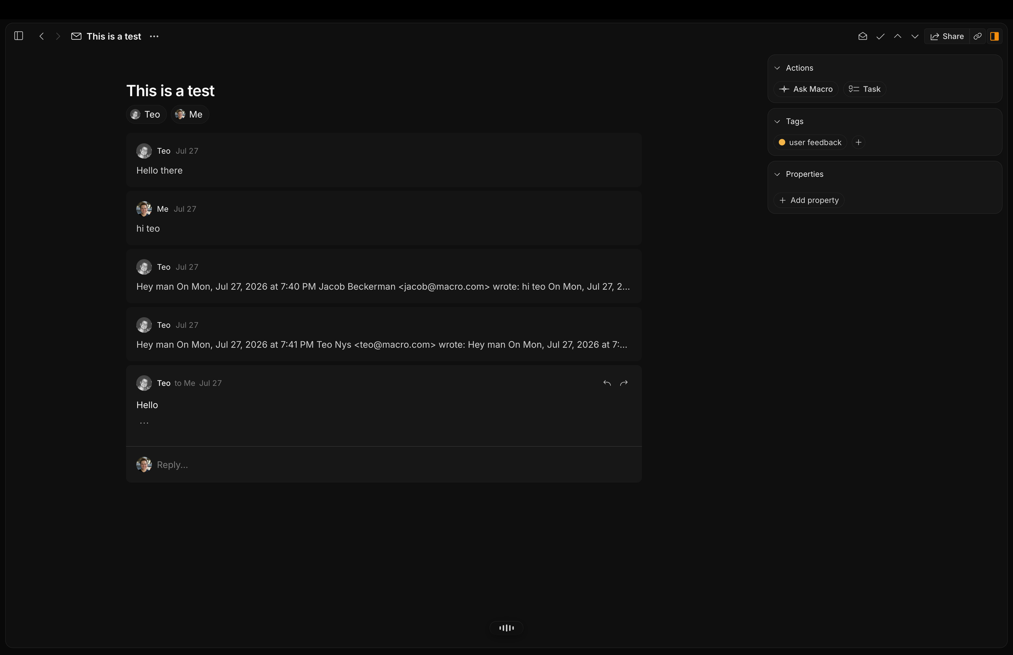 Macro：一款用 Rust 打造的「AI 原生团队操作系统」——告别工具割裂，让整个公司真正「可计算」