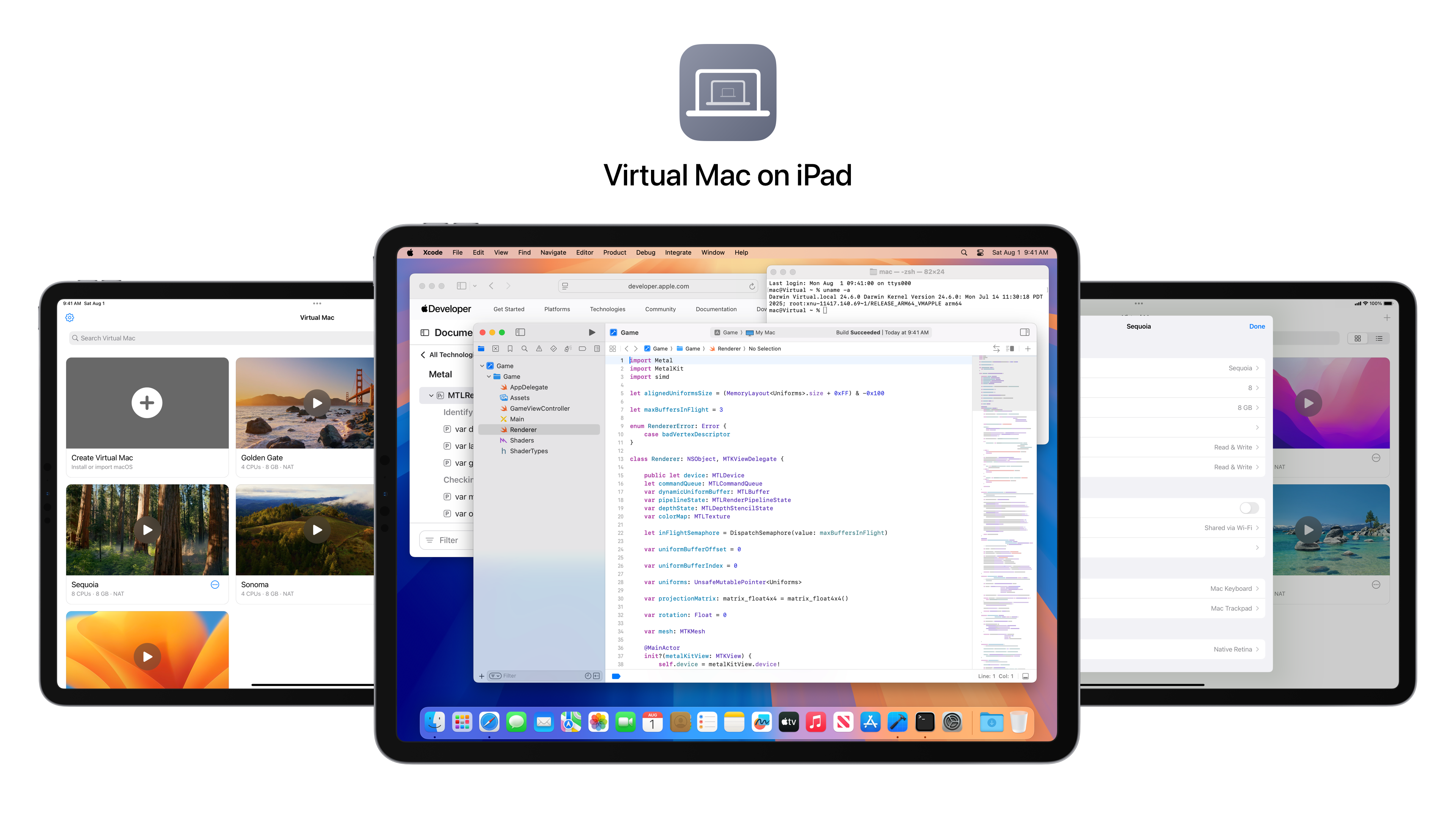 在 iPad 上运行 macOS！M1/M2 iPad Pro 用户终于能用上真正的 Xcode 和终端了