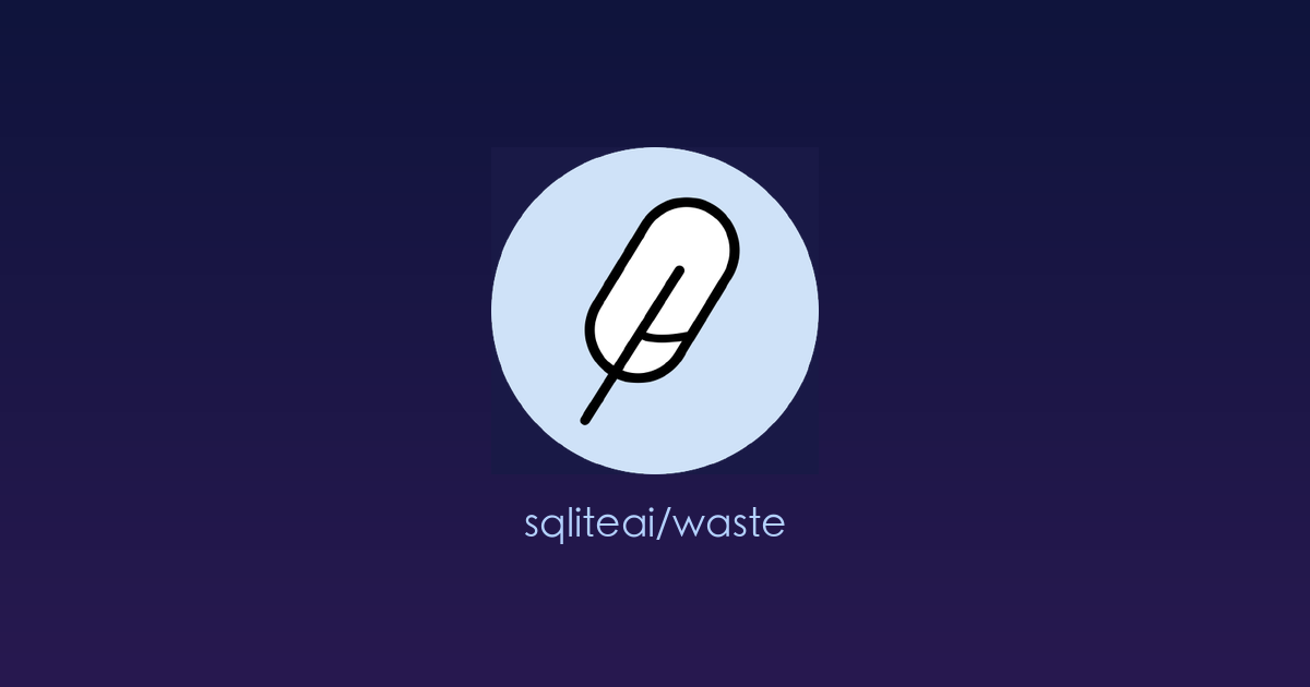 让万亿参数大模型在普通笔记本上“活”起来：WASTE——零依赖的磁盘流式推理引擎