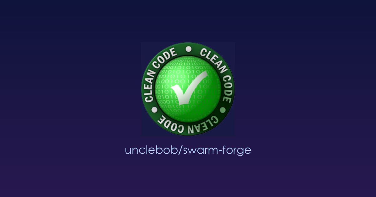 让多个AI程序员协同工作的「智能团队指挥台」：SwarmForge