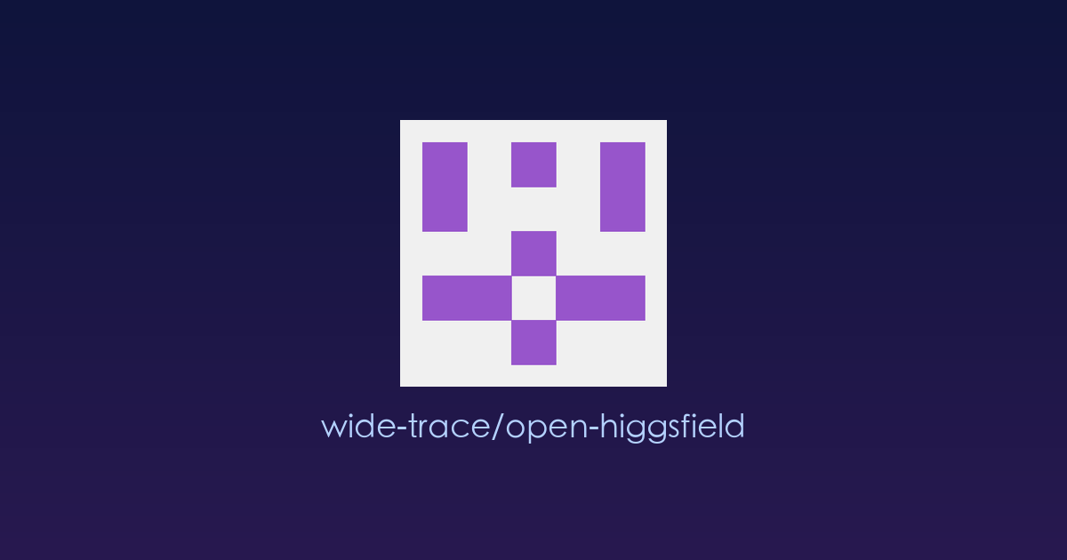 一个真正自由的AI创作工作室：开源版「Higgsfield」来了，40+模型一键生成图/视频，无需订阅、不锁生态