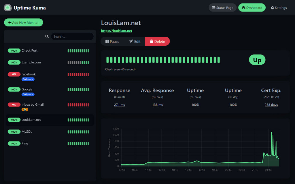 别再续费 Uptime Robot 了：这个免费工具，自己装在电脑上就能用